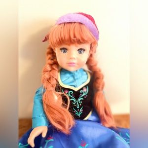 Frozen Anna Doll 14” tall